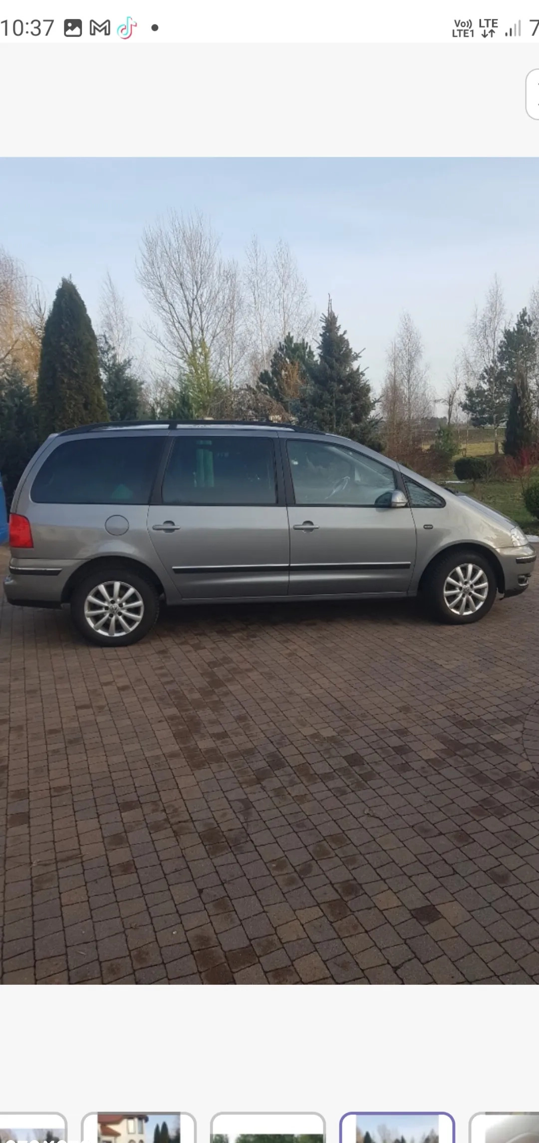 Volkswagen Sharan cena 19500 przebieg: 272000, rok produkcji 2005 z Jarosław małe 232